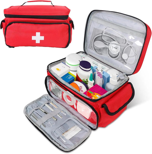 Mini First Aid Medicine Bag for Travel & Camping