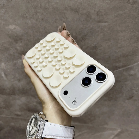 Shockproof Suction Cup Silicone iPhone Case – Strong Adsorption Cover