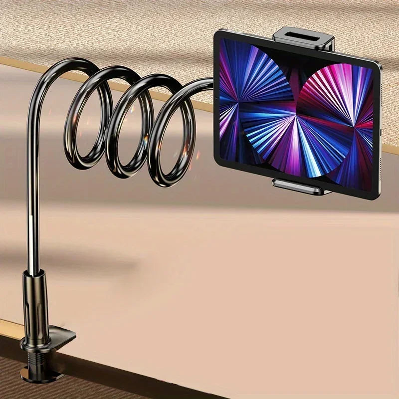Bedside Mobile Phone Stand for iPad & Tablets β Adjustable Desktop Cantilever Holder