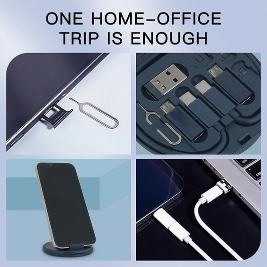 60W Multi-Connector USB-C Charging Cable Adapter Kit