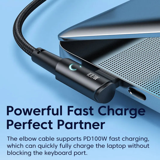 Toocki 100W 90° USB-C Fast Charging Cable